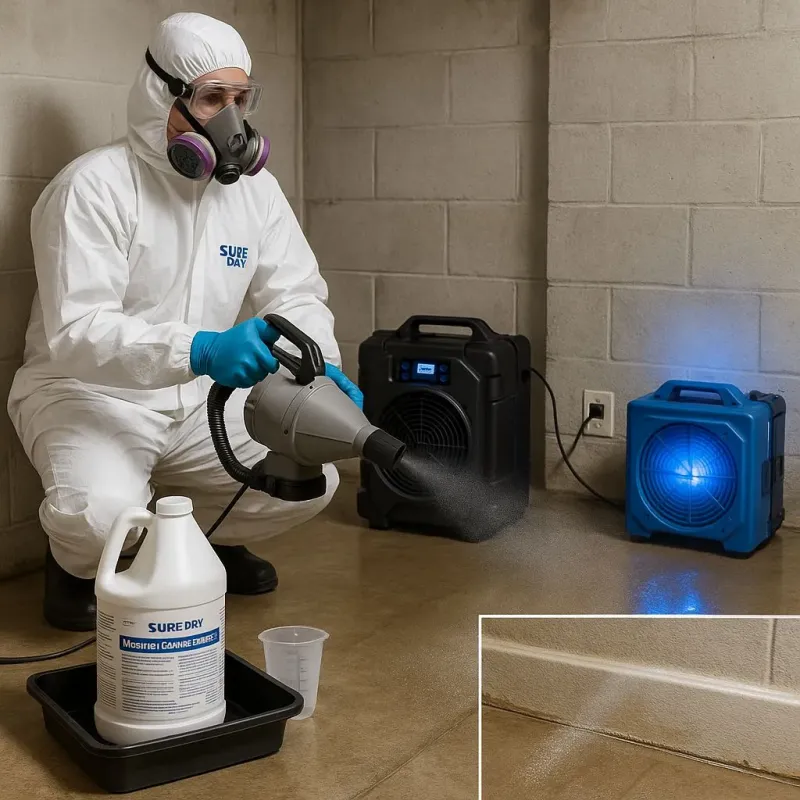 Sanitization and Odor Removal process in Tahlequah, OK