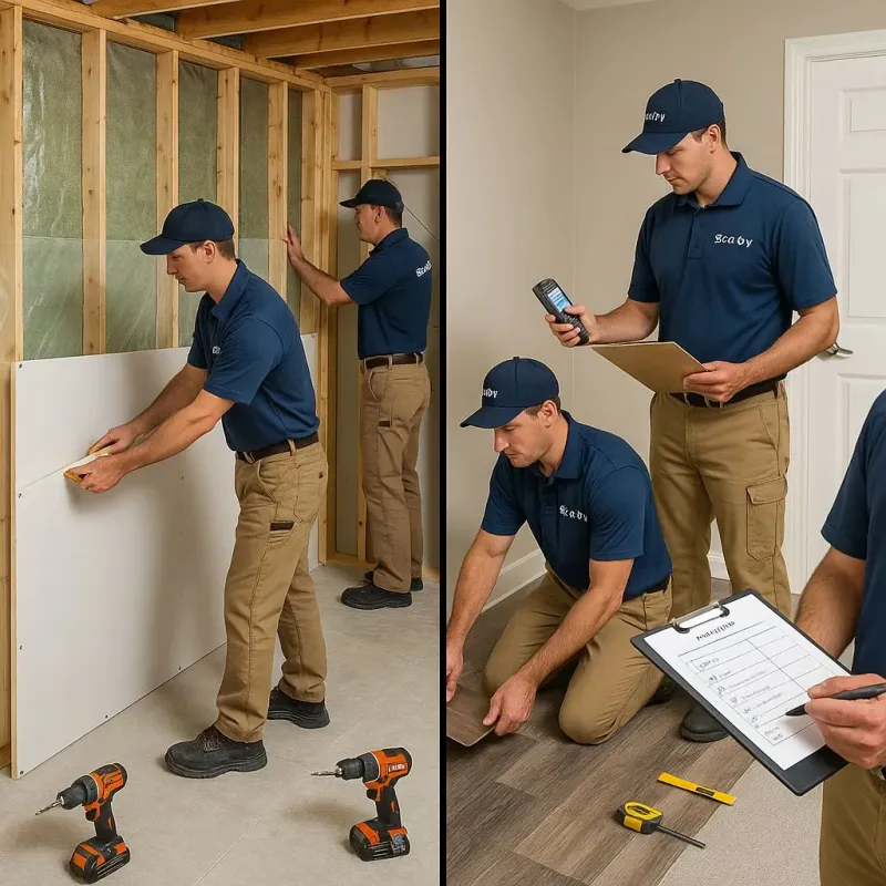 Repairs and Reconstruction process in Tahlequah, OK