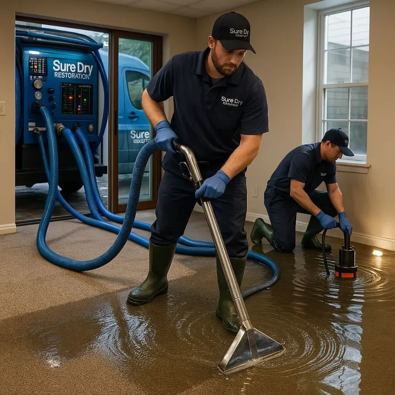 Water Extraction and Removal process in Tahlequah, OK